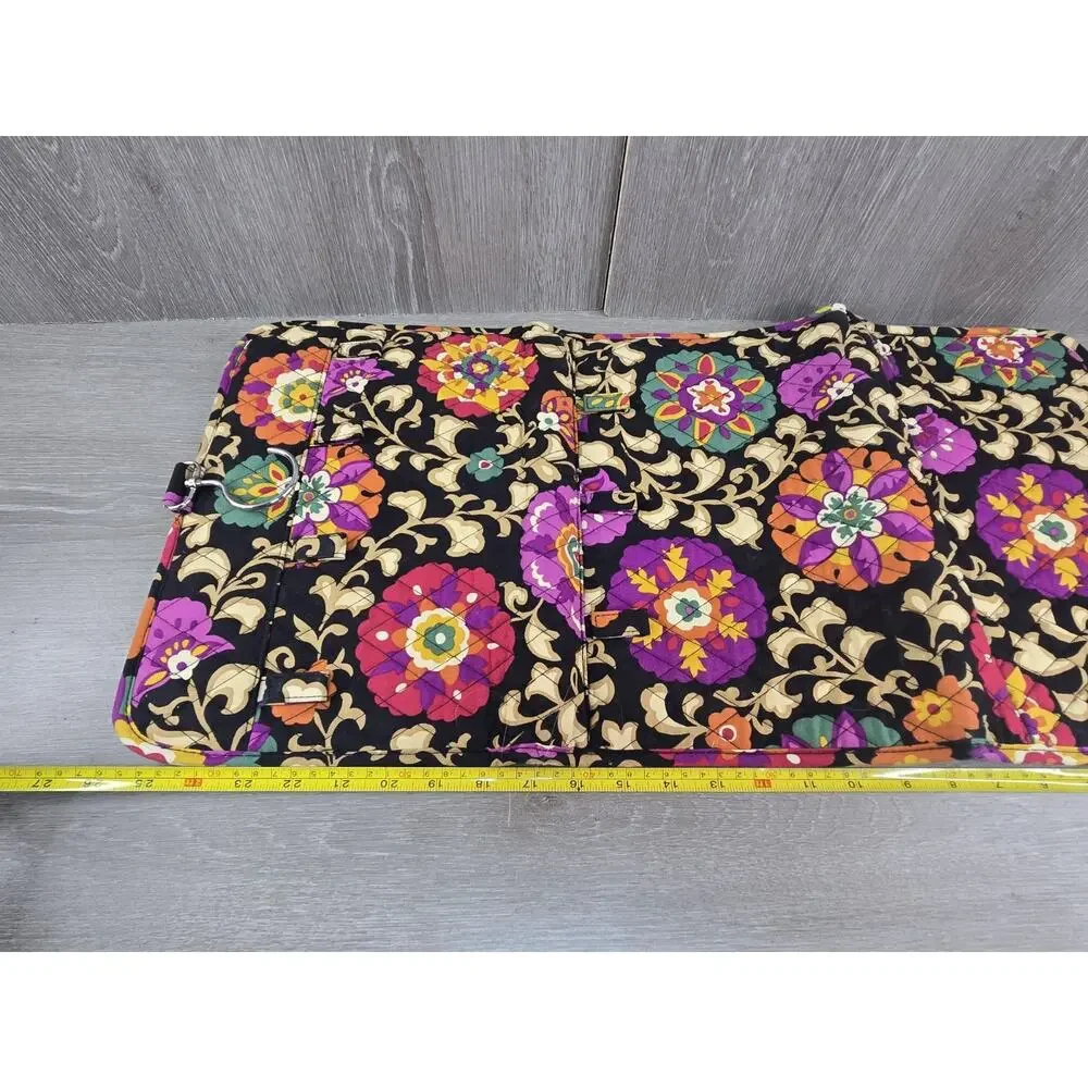 Vera Bradley Keep It Up Suzani Floral Hanging Jewelry Toiletries Organizer